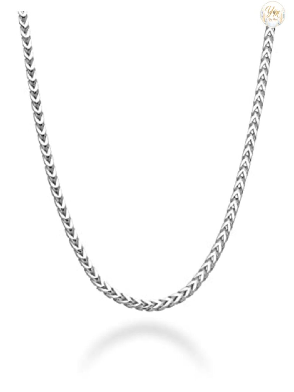 Italian 925 Sterling Silver Franco Box Chain Necklace